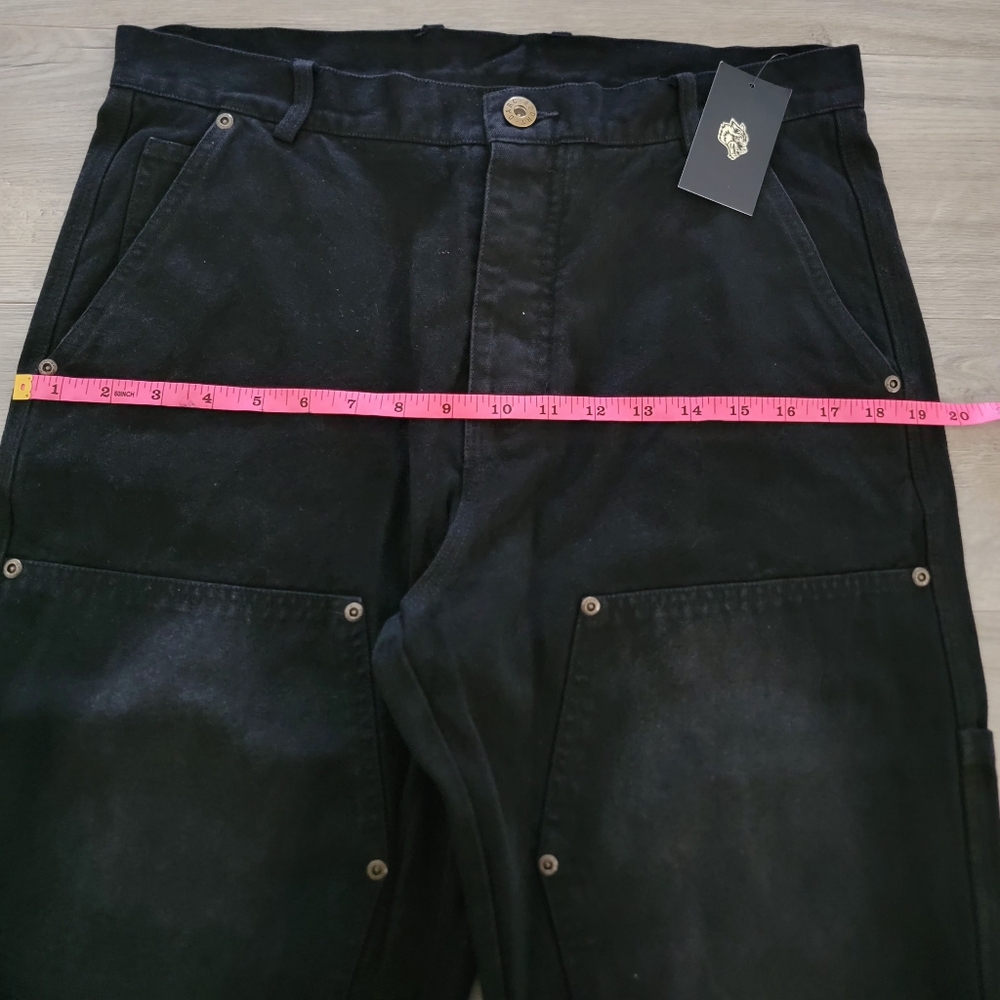 Darc Sport Wolf Head Hoffa Flare Pant in Black sz 32 - Picture 10 of 13